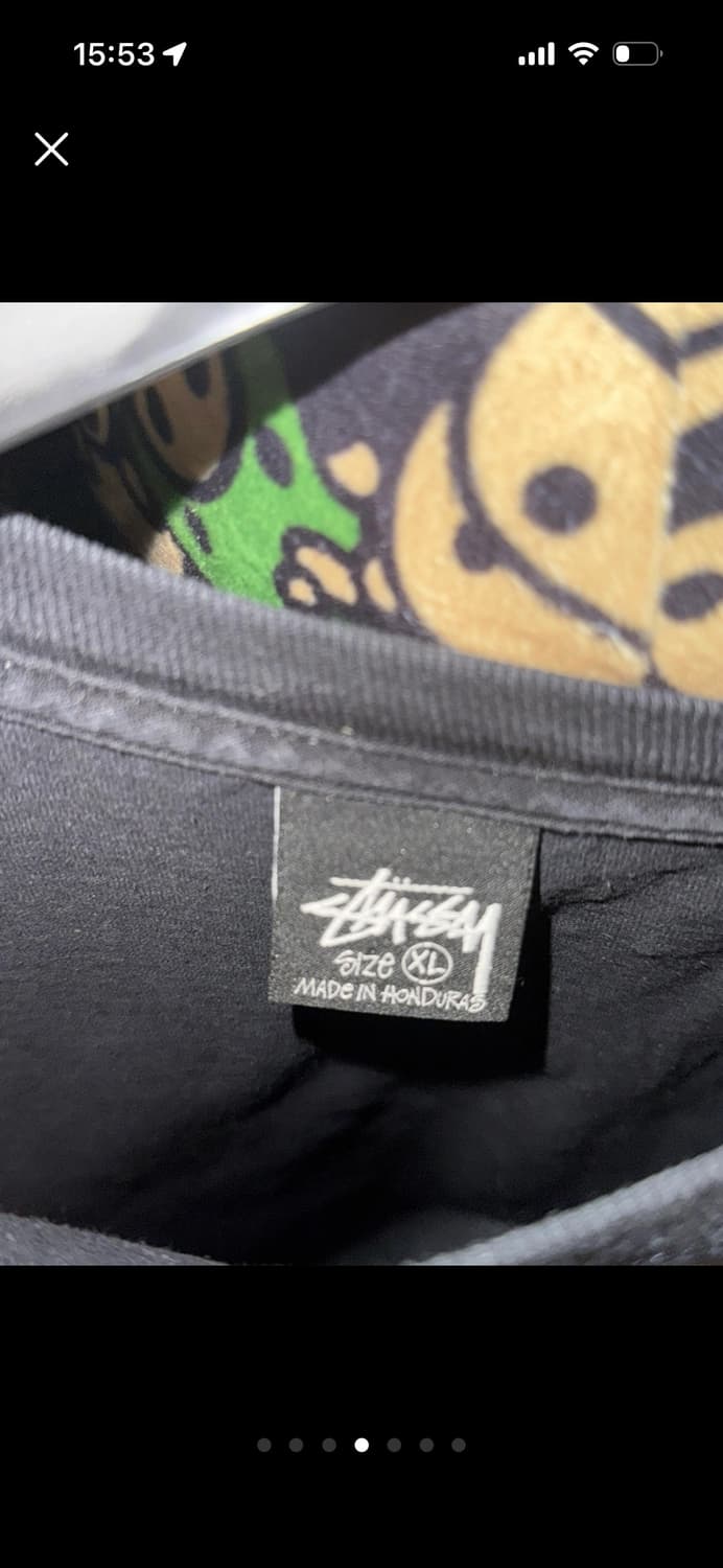 스투시 월드투어 롱슬리브 XL 상품이미지3