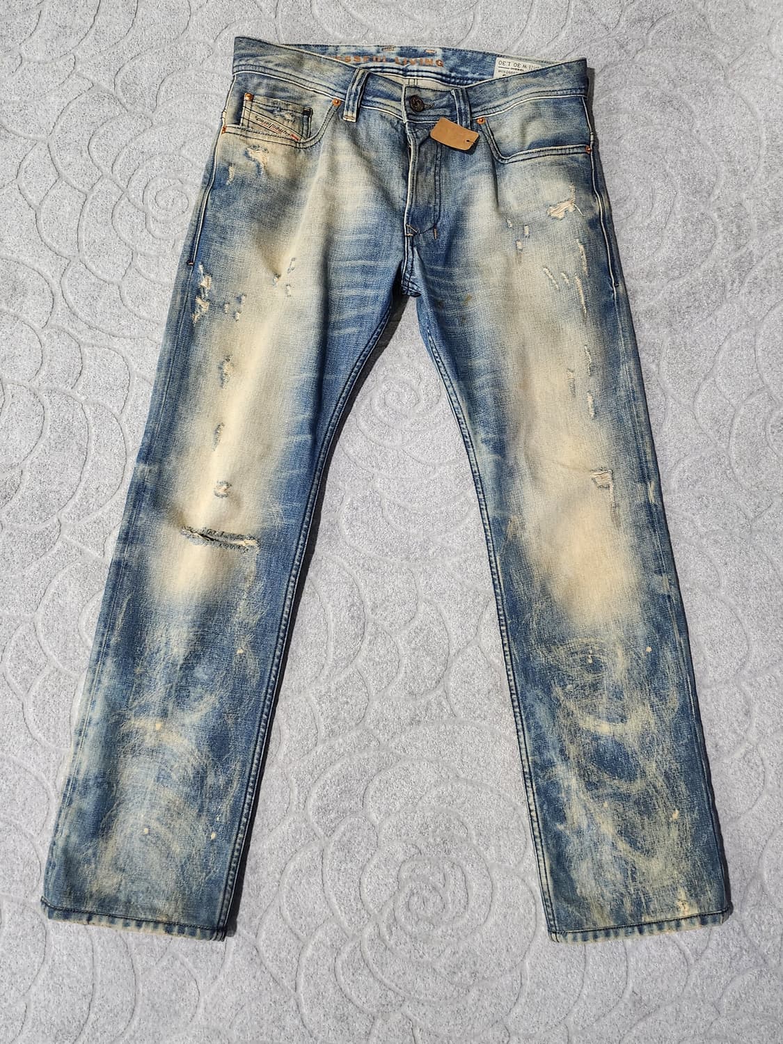 //디젤(Diesel) 빈티지 워싱 디스트로이드 진 상품이미지2