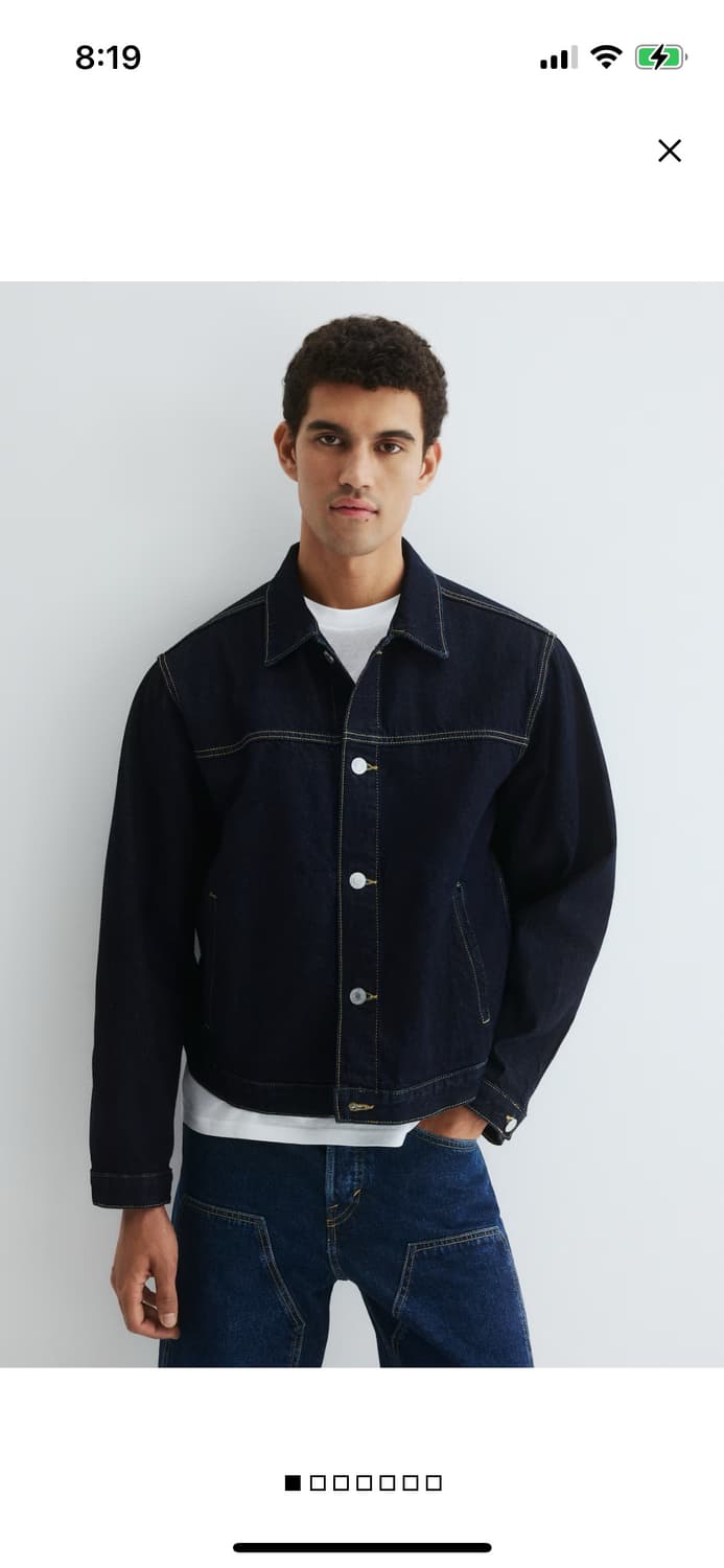 H&M 흐앤므 데님 자켓 상품이미지1