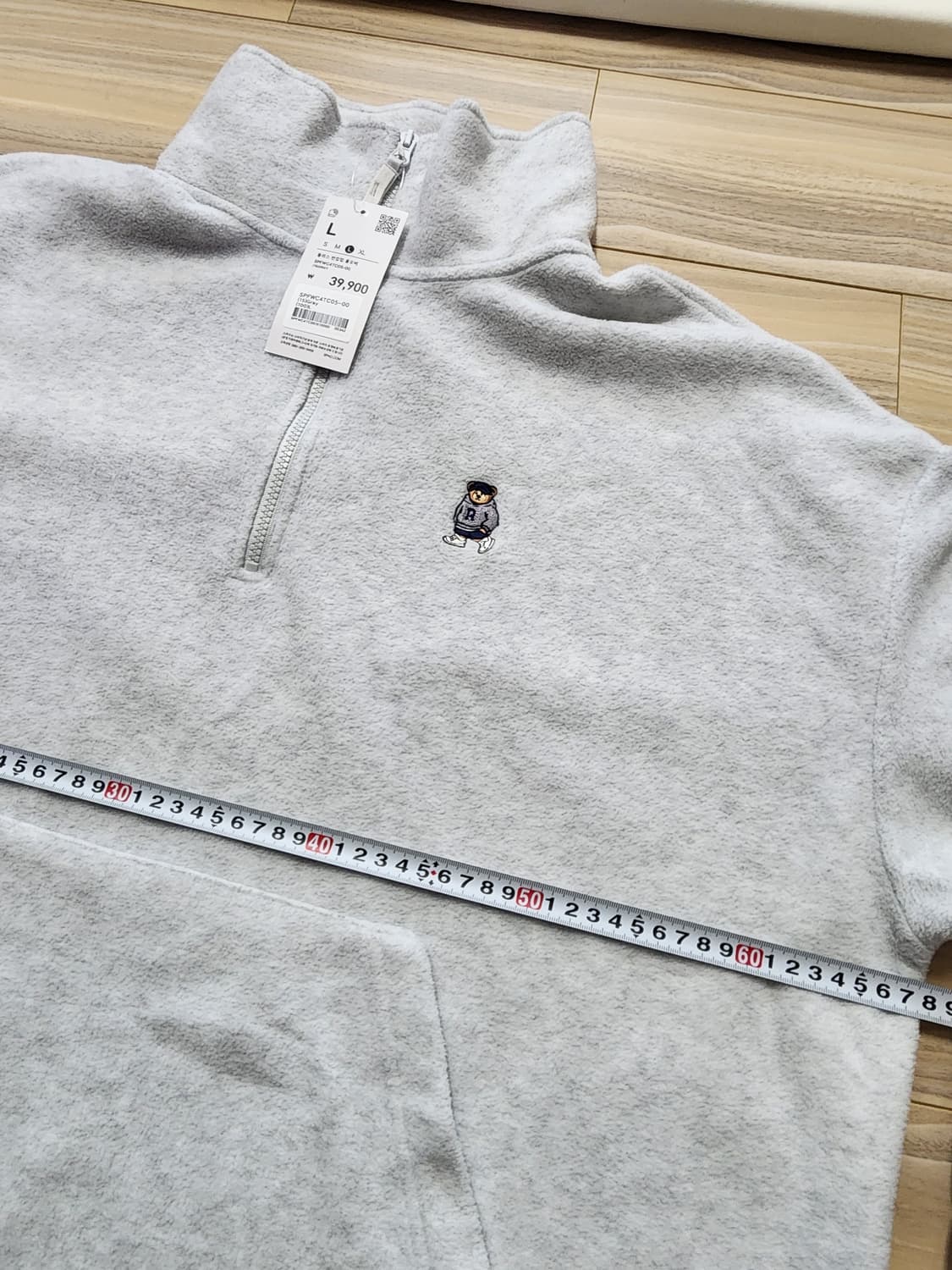 스파오플리스반집업풀오버바지세트셋업 상품이미지3