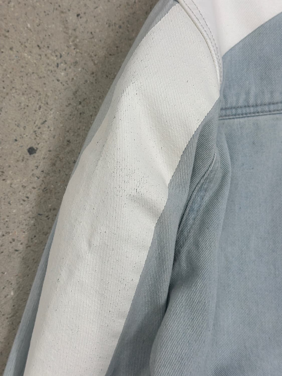 에비수 빅로고 데님 셔츠 자켓 상품이미지8