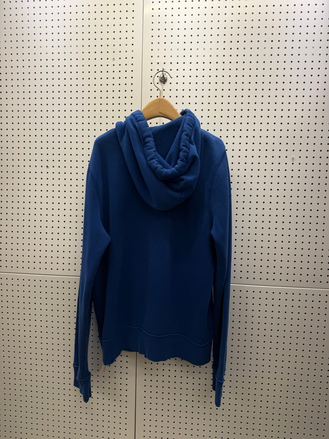 홀리스터 남성용 센터 로고 후드집업 블루 U1425 상품이미지3