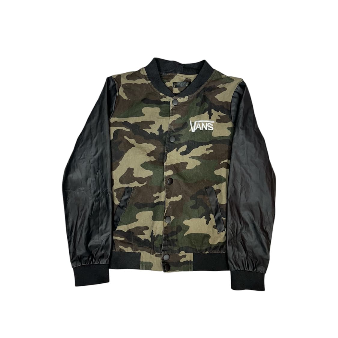 빈티지 반스 카키 커스텀 카모 자켓 점퍼 L 상품이미지5