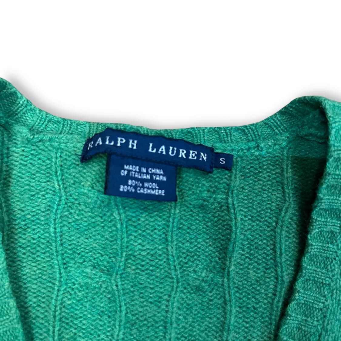 폴로랄프로렌 울캐시미어 케이블 니트 상품이미지4