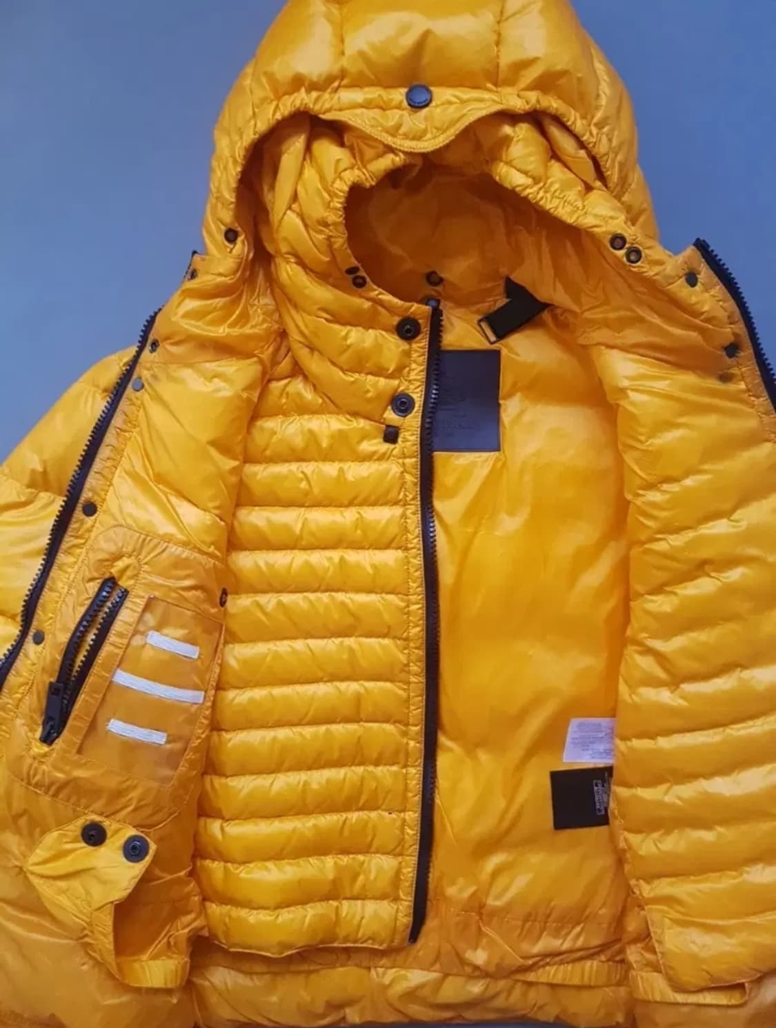 [48] 버버리 프로섬 오렌지 2중 구스 다운 자켓 패딩 XL 상품이미지4