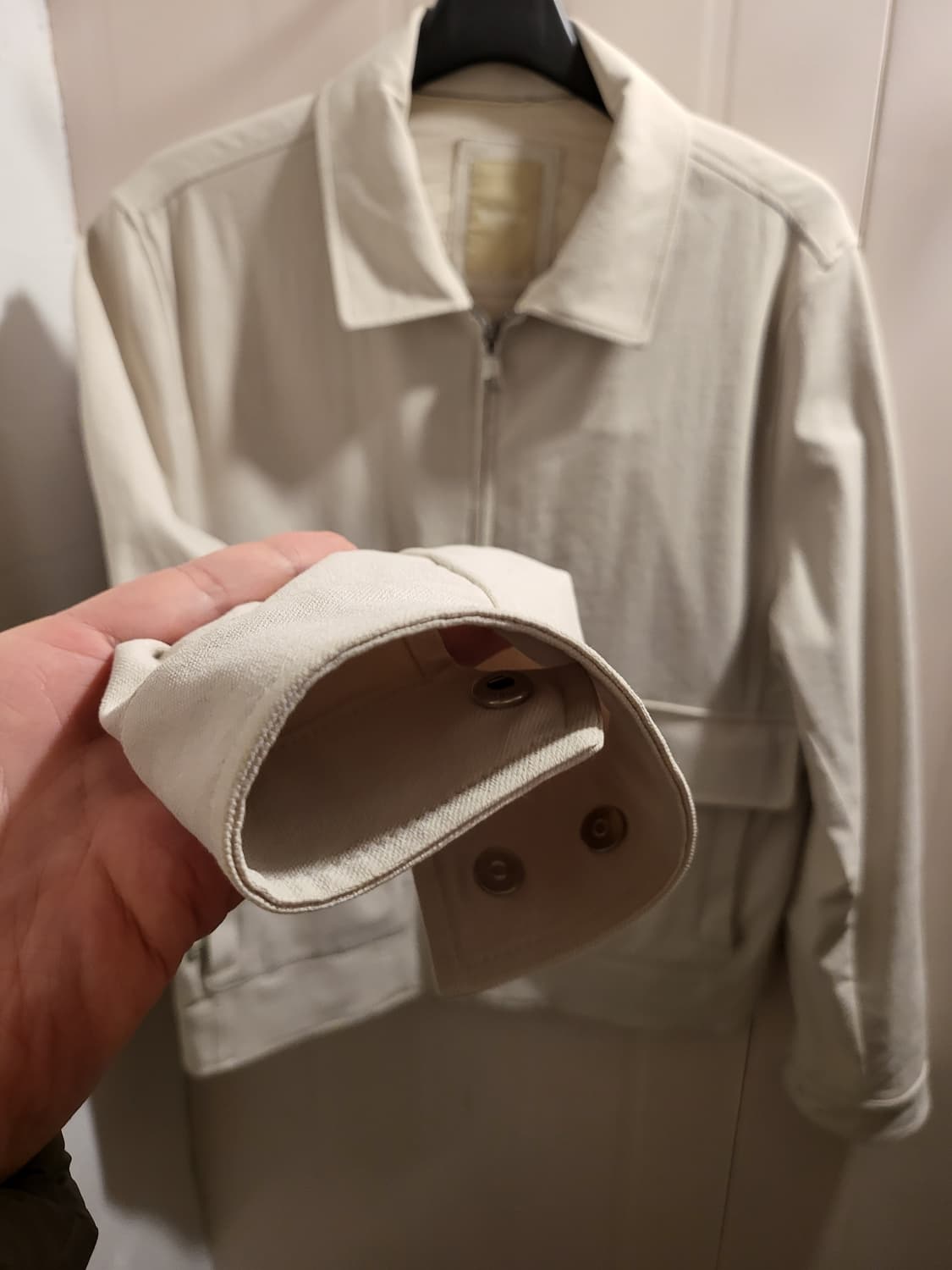 [100]빈폴  린넨 블루종 자켓 상품이미지6