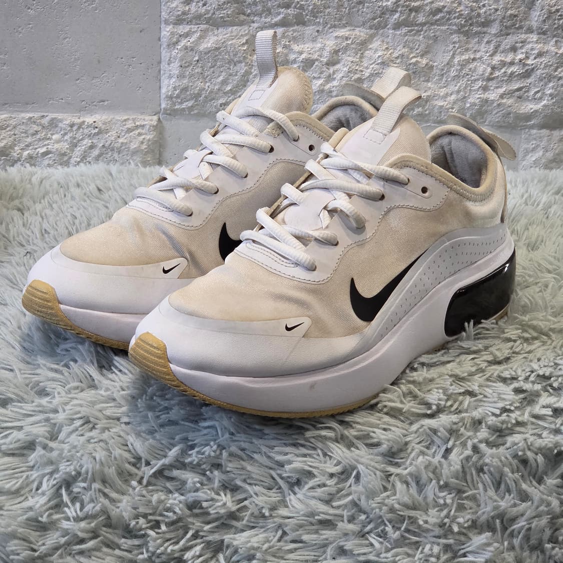 3q-28:나이키 에어맥스 CI3898-100 화이트 블랙 (23cm) 상품이미지1