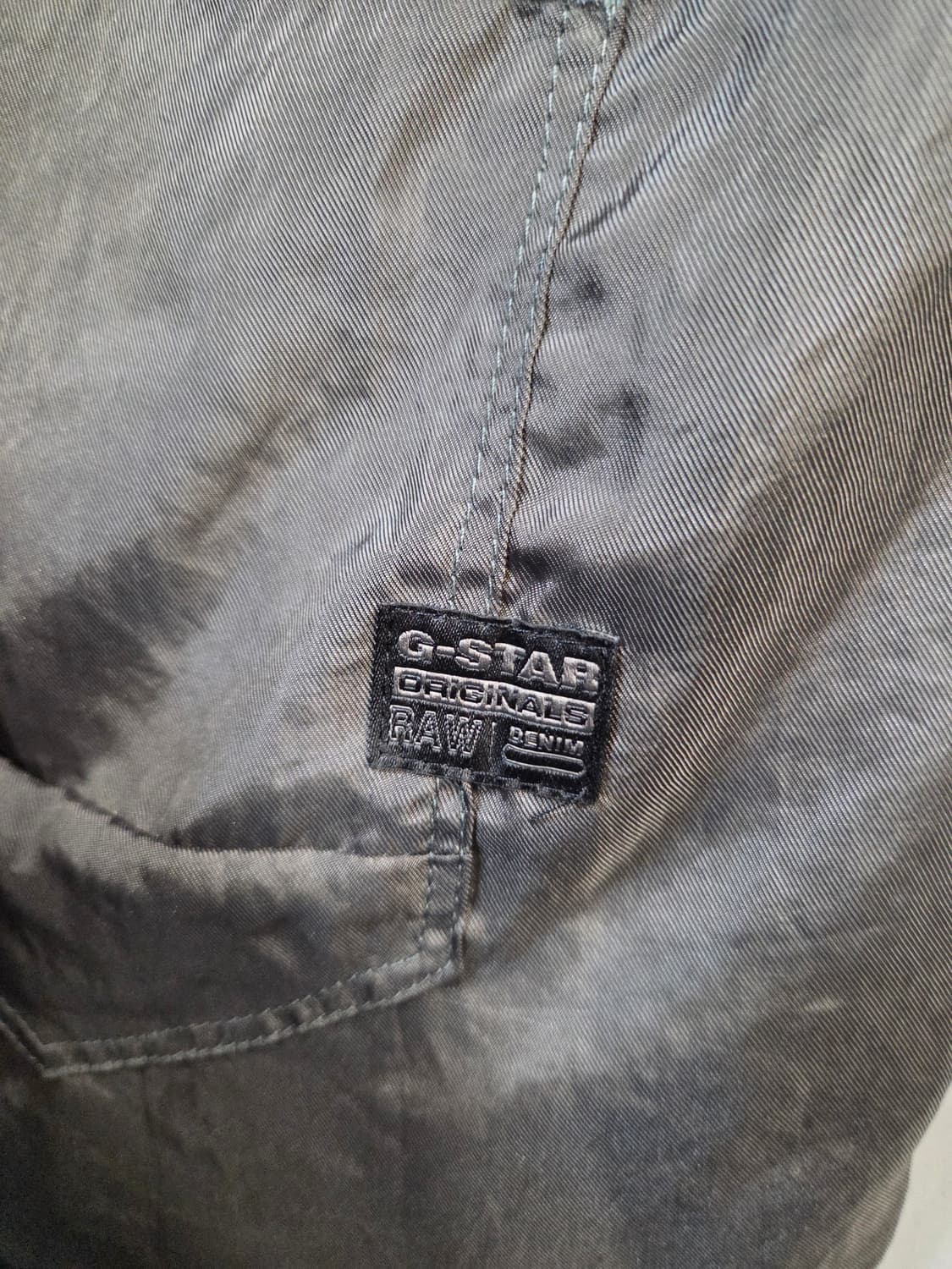 G-STAR RAW 차콜 드레스 칠부 소매 상품이미지6