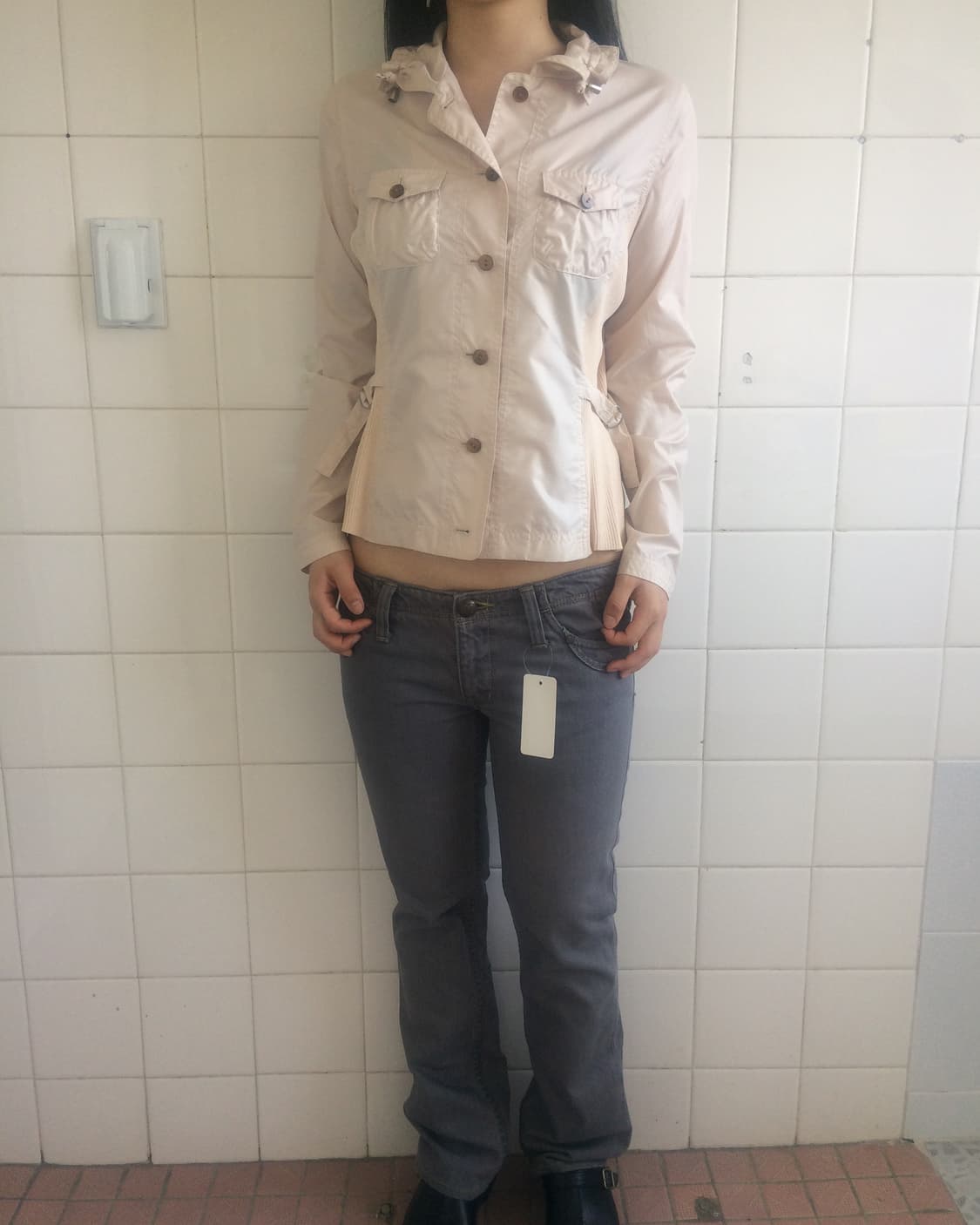 Pocket needle work point pants 상품이미지8
