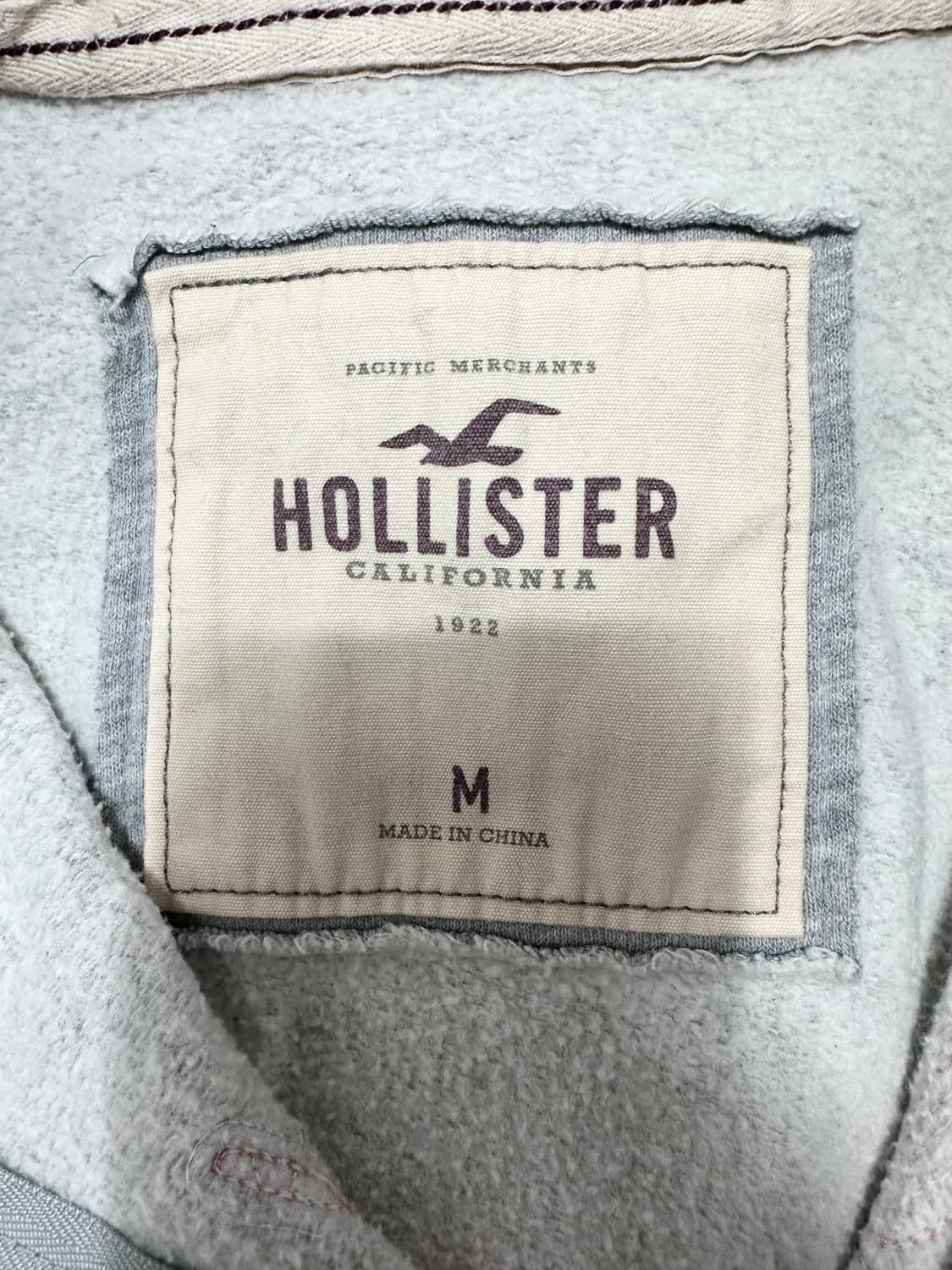 홀리스터 로고 딱붙 후드집업 상품이미지5