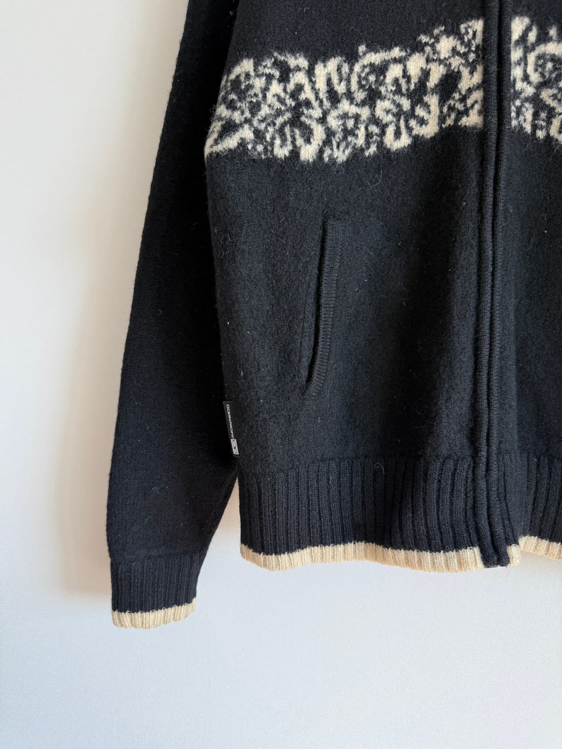 ap 울 니트 집업 스웨터 상품이미지3