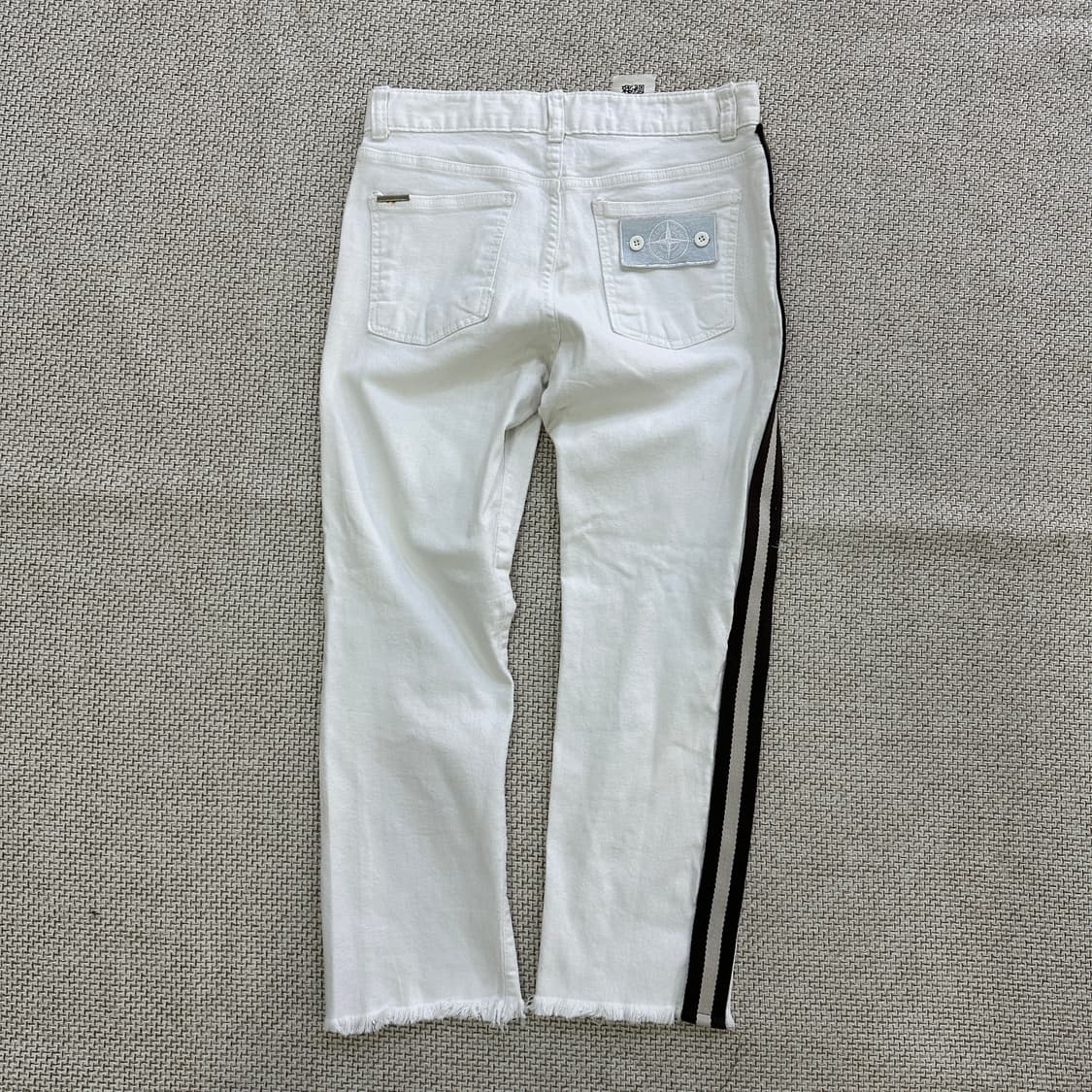 실측확인 화이트 여성용 팬츠 0326D 상품이미지4