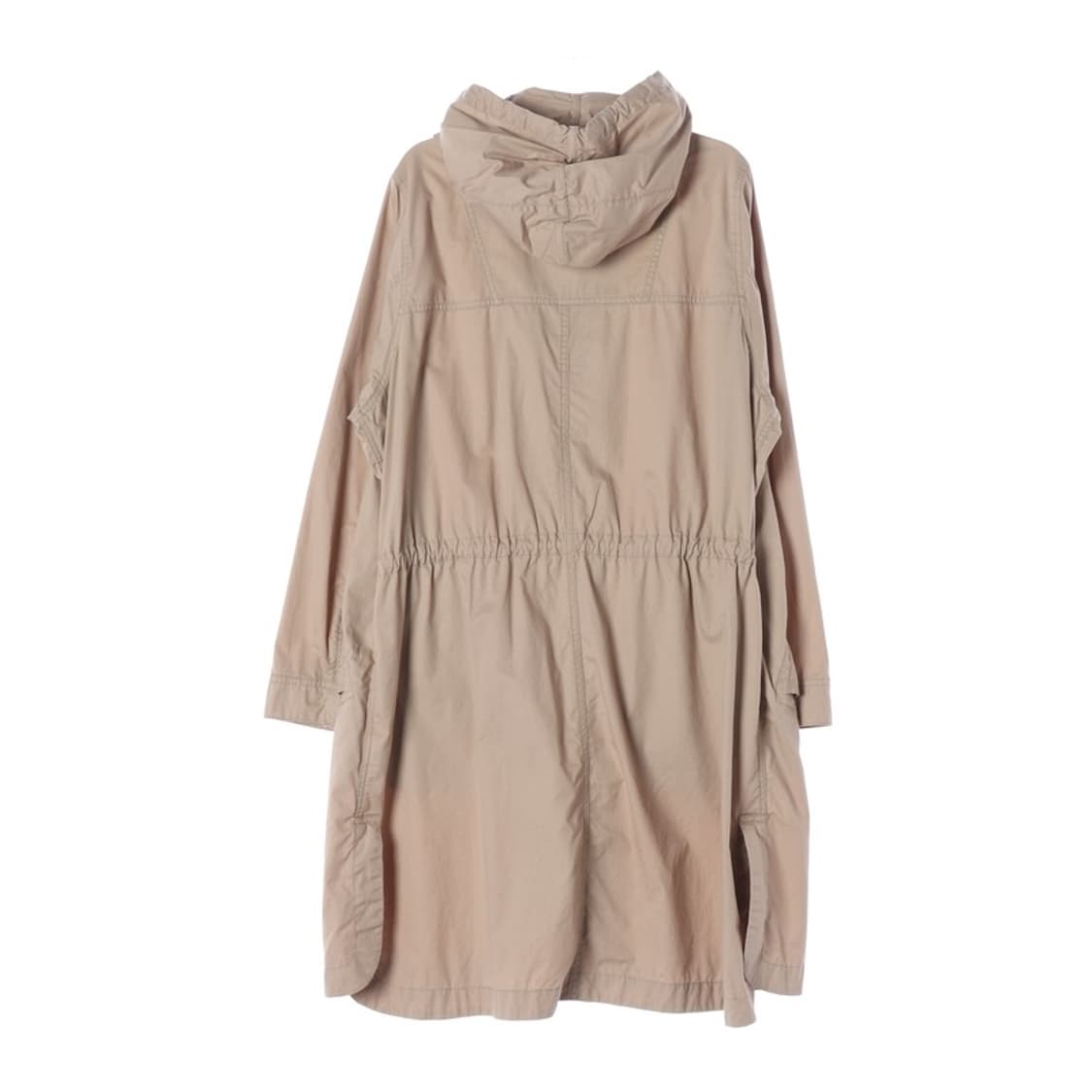 써스데이아일랜드 후드 스트링 베이지 야상 점퍼 S 상품이미지2