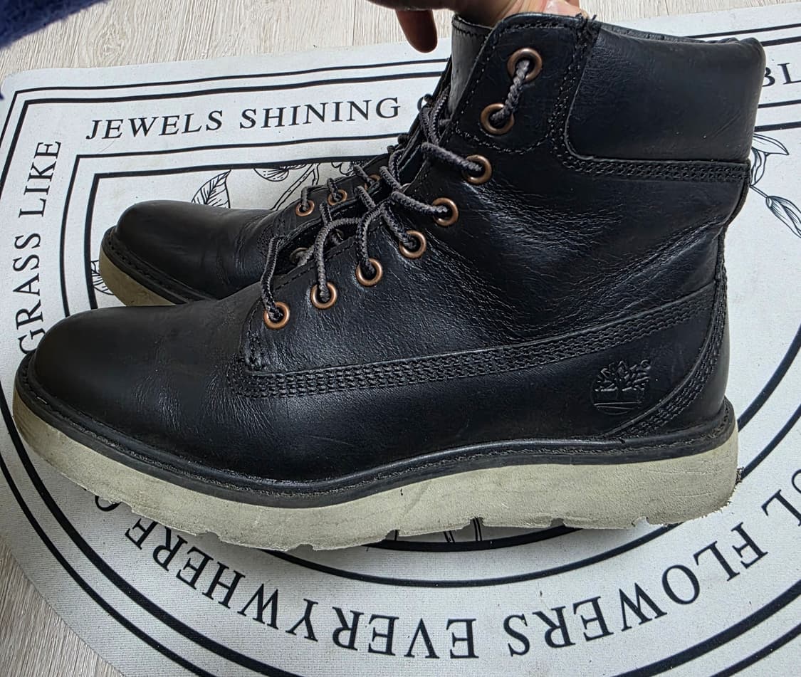 팀버랜드 6인치 블랙 여성 경량부츠 230 상품이미지7