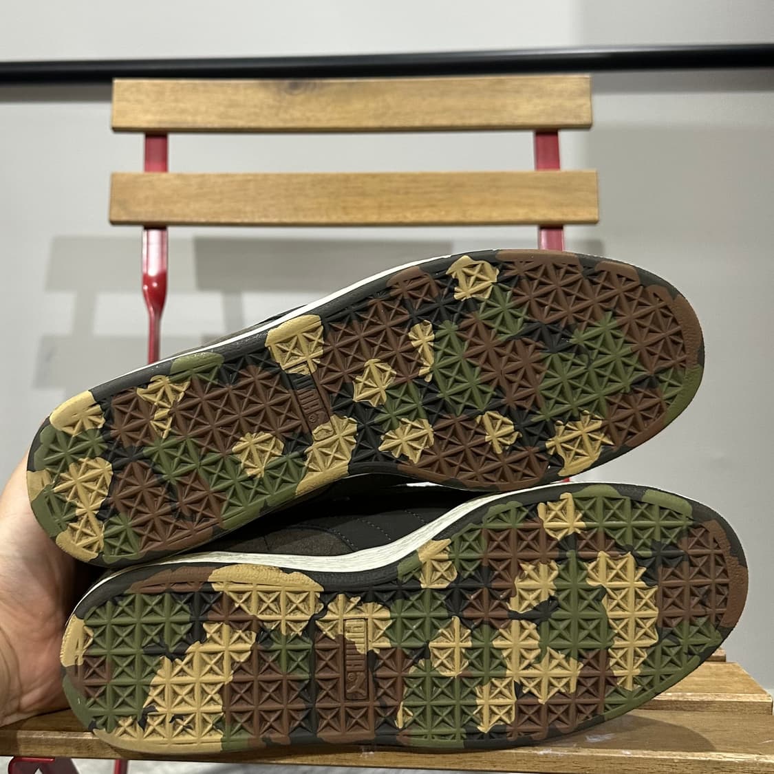 265) 푸마X엑스라지 운동화 남성 남자 신발 카키 스웨이드 상품이미지6