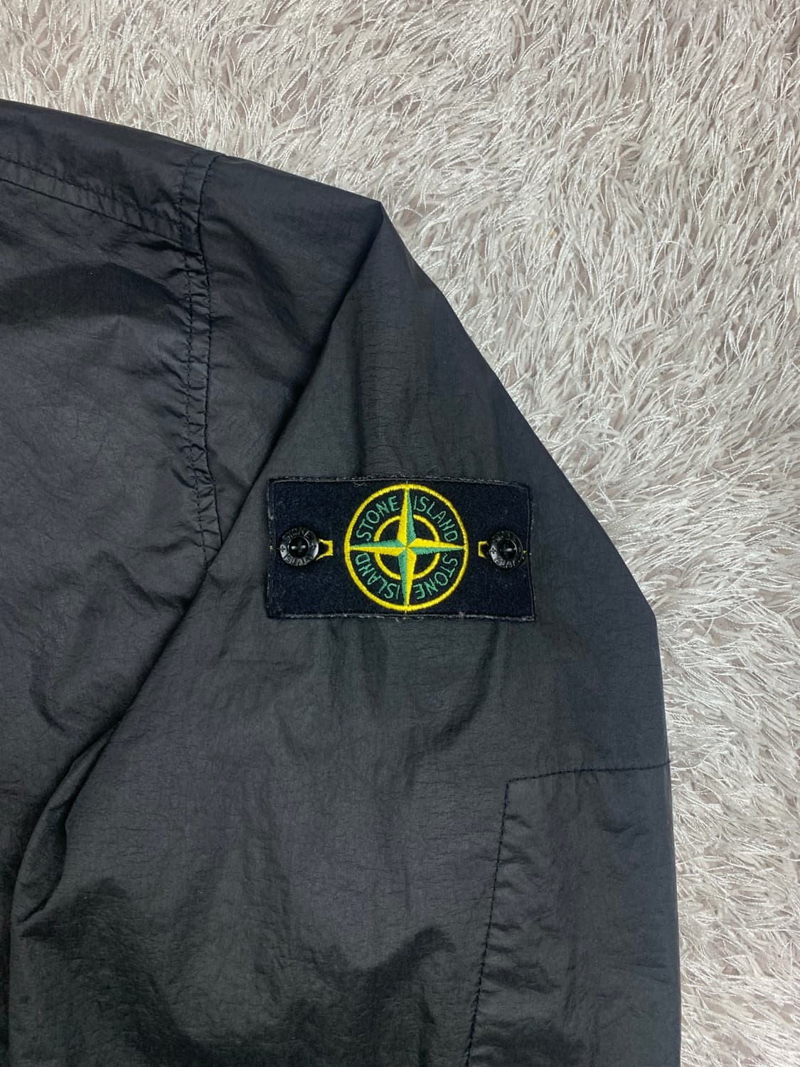 [XL] 정품 스톤아일랜드 24SS 멤브라나 3L TC 후드자켓 블랙 상품이미지3