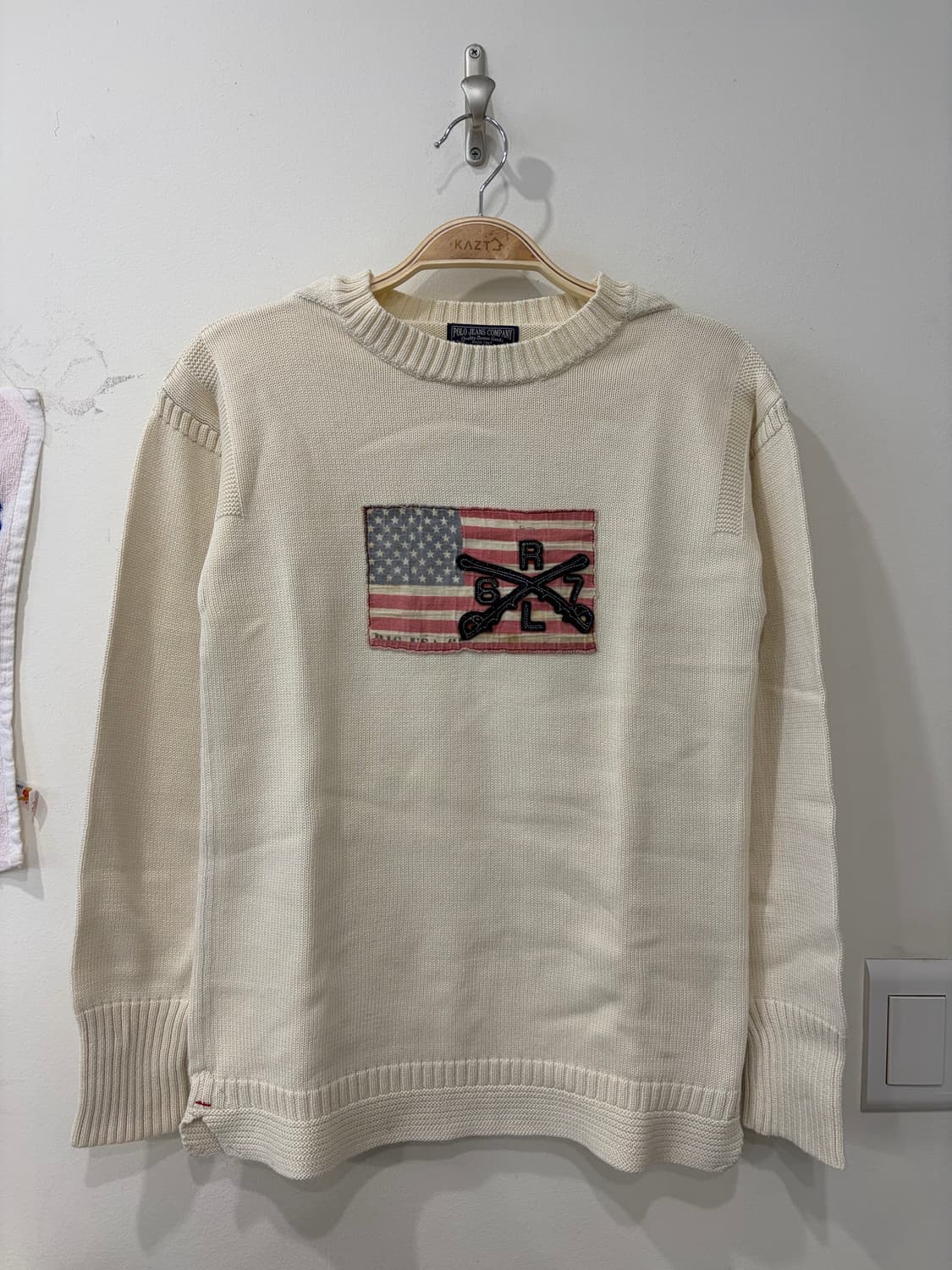 123. 폴로진스 성조기 니트 상품이미지1