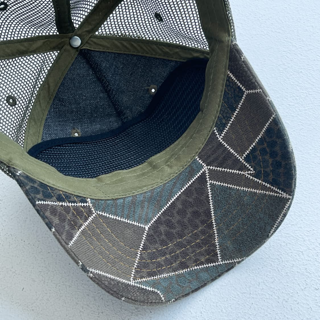 본 더치 x 에릭 보스트롬 포레스트 패치워크 트러커 캡 상품이미지6
