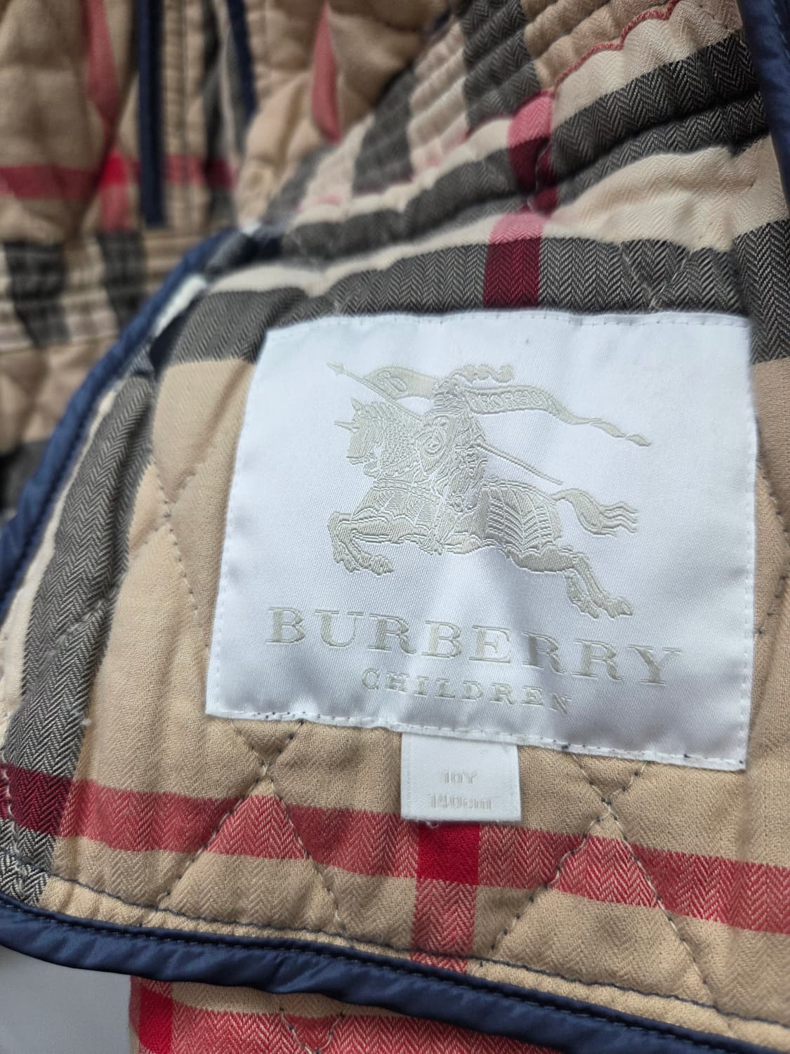 버버리 칠드런 경량 패딩 자켓 상품이미지4