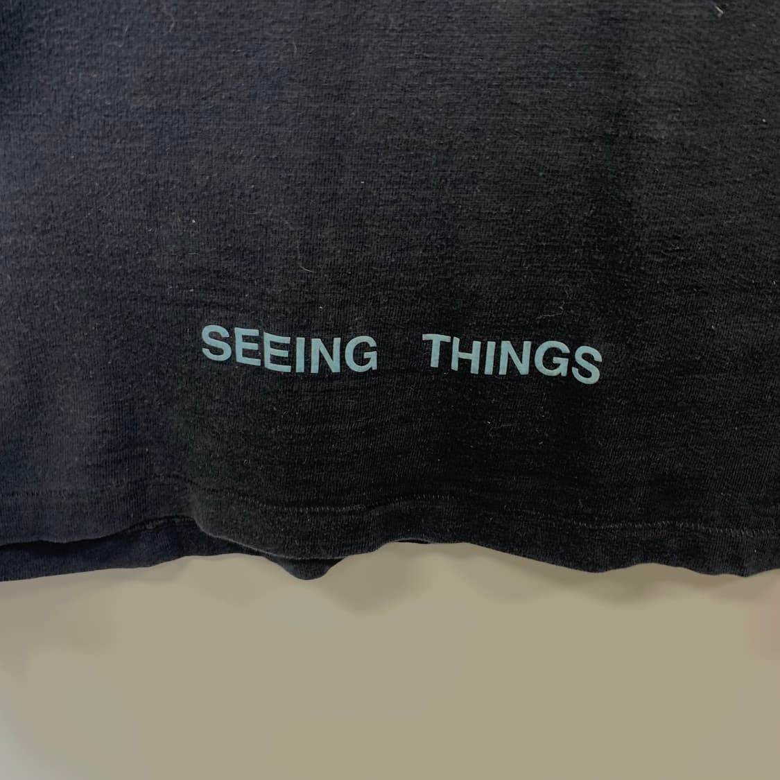 오프화이트 카라바조 블랙 롱슬리브 긴팔티 상품이미지6