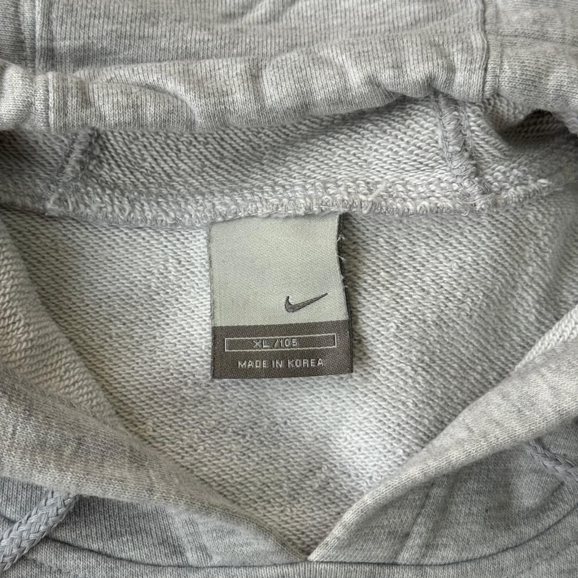 나이키 02s 빈티지 빅로고 애쉬헤더 후드 XL 상품이미지5