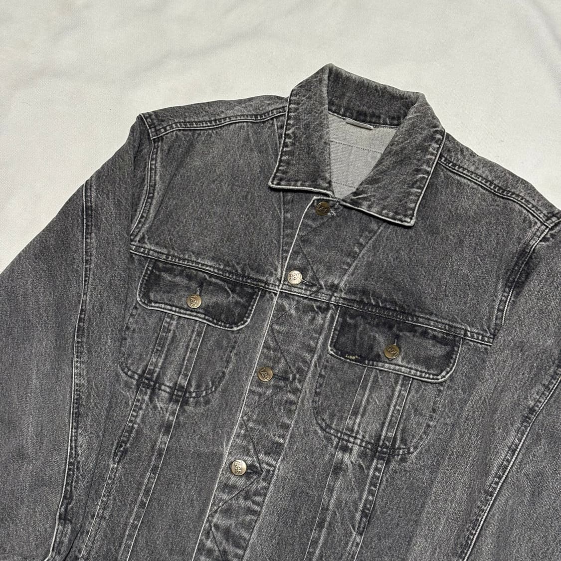 Lee 흑청 데님 자켓 상품이미지1