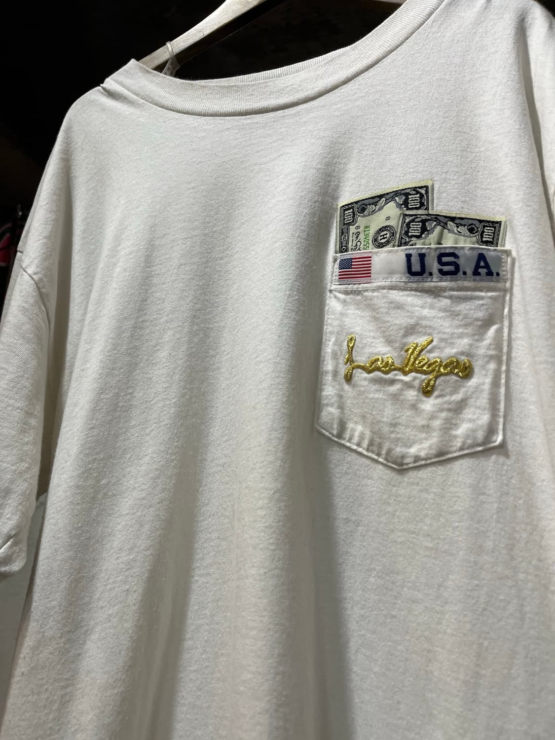 GET LUCKY USA DOLLAR SIGN T-shirt 상품이미지2