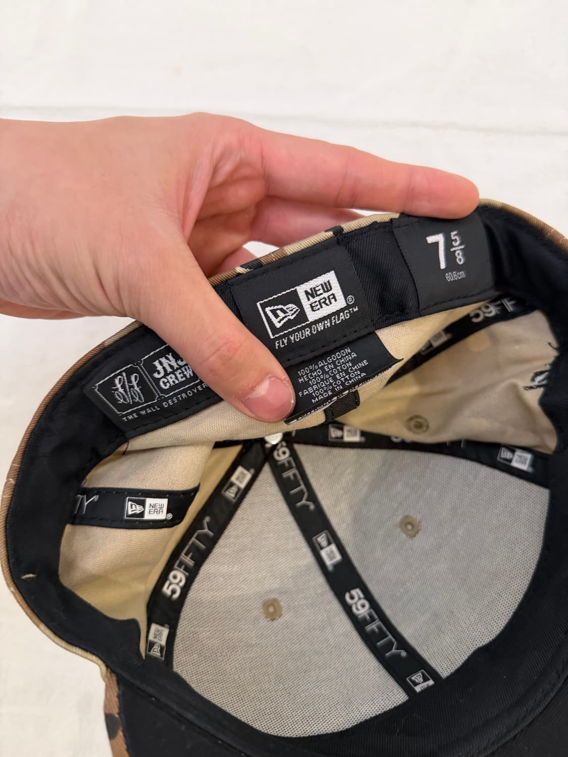 JNJ CREW X 뉴에라 카모 스냅백 상품이미지5