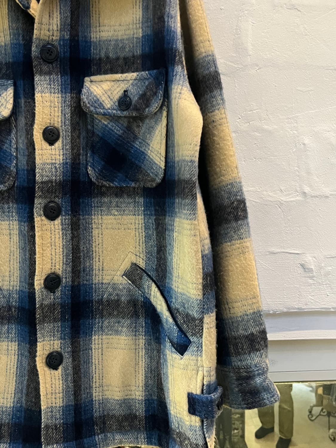 Mr.Sports 블루체크 플란넬 자켓 S 상품이미지3