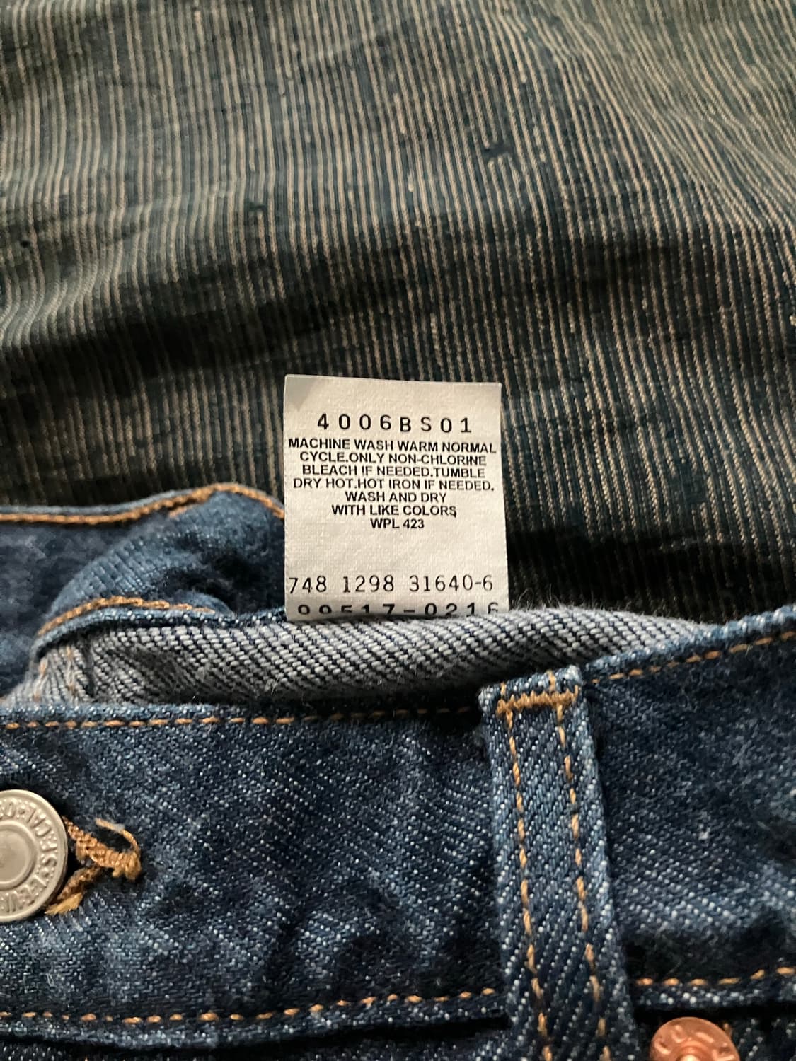 데드스탁 90s 빈티지 리바이스 517 부츠컷 데님 팬츠 상품이미지8