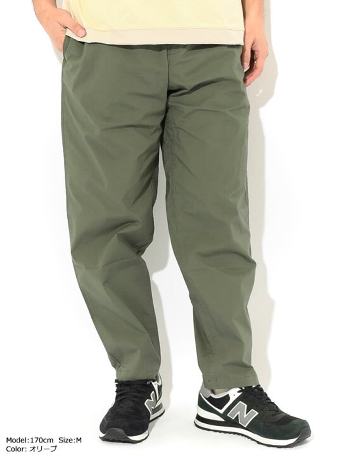 그라미치 와이드 테이퍼드 웨더 팬츠 상품이미지1