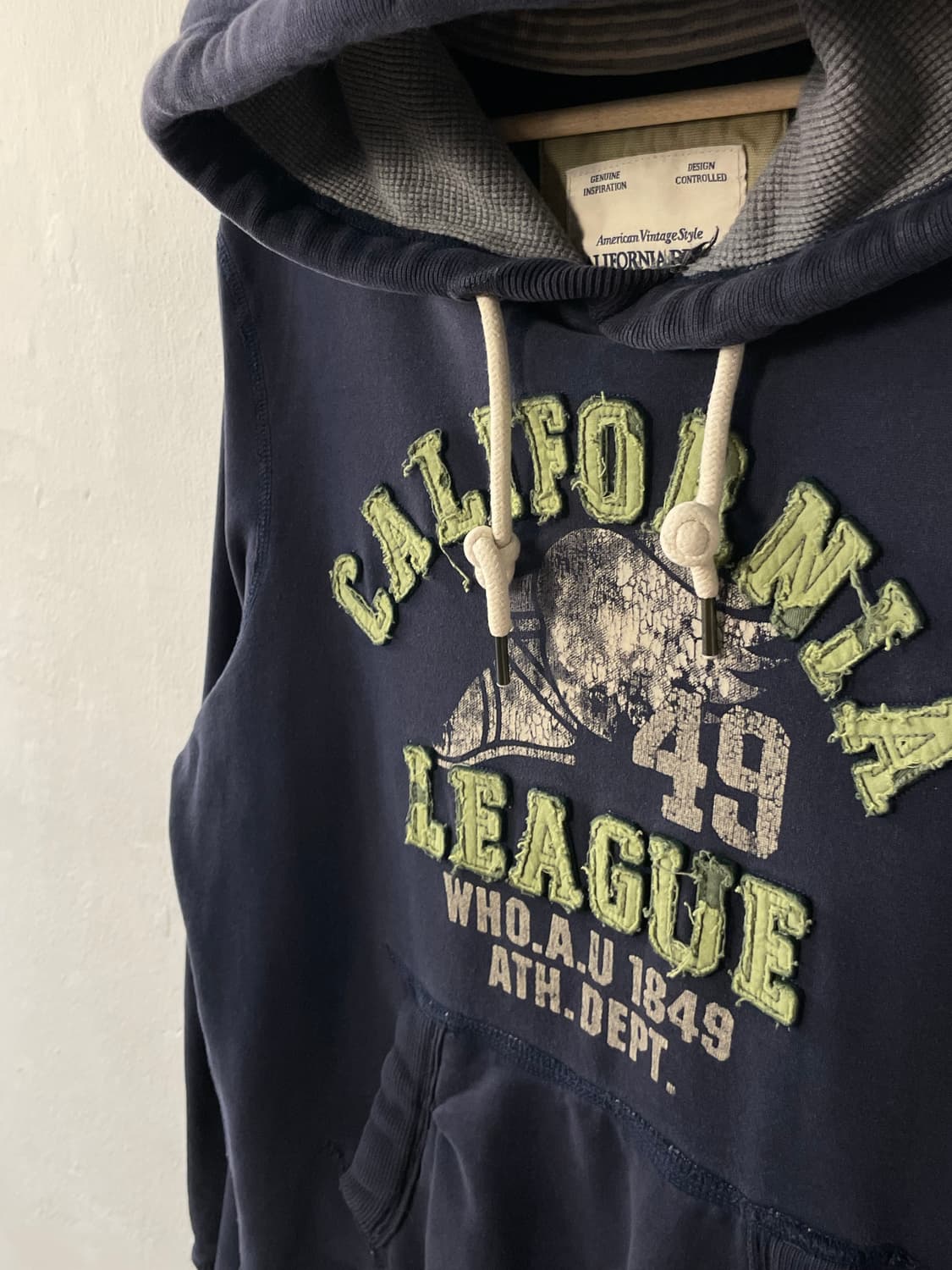 후아유 캘리포니아 자수 후디  상품이미지3