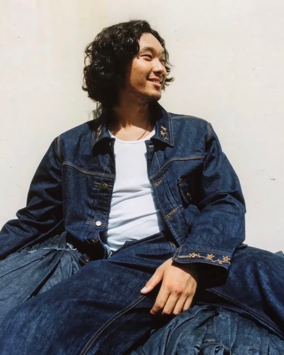 리 x 세이투셰 카우보이 셀비지 데님 셋업 M 상품이미지1