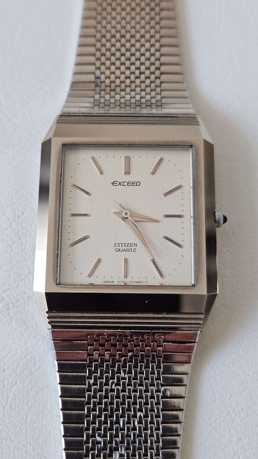시티즌 Exceed 쿼츠 빈티지 시계 상품이미지2