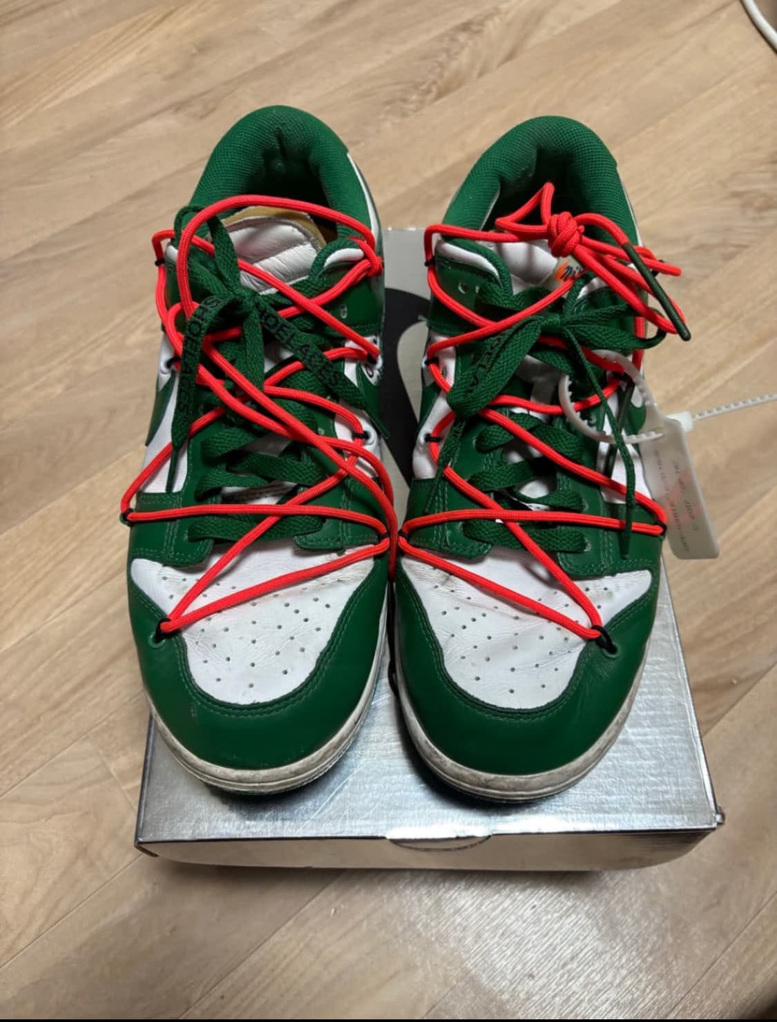 오프화이트 나이키 덩크 그린 290 상품이미지4