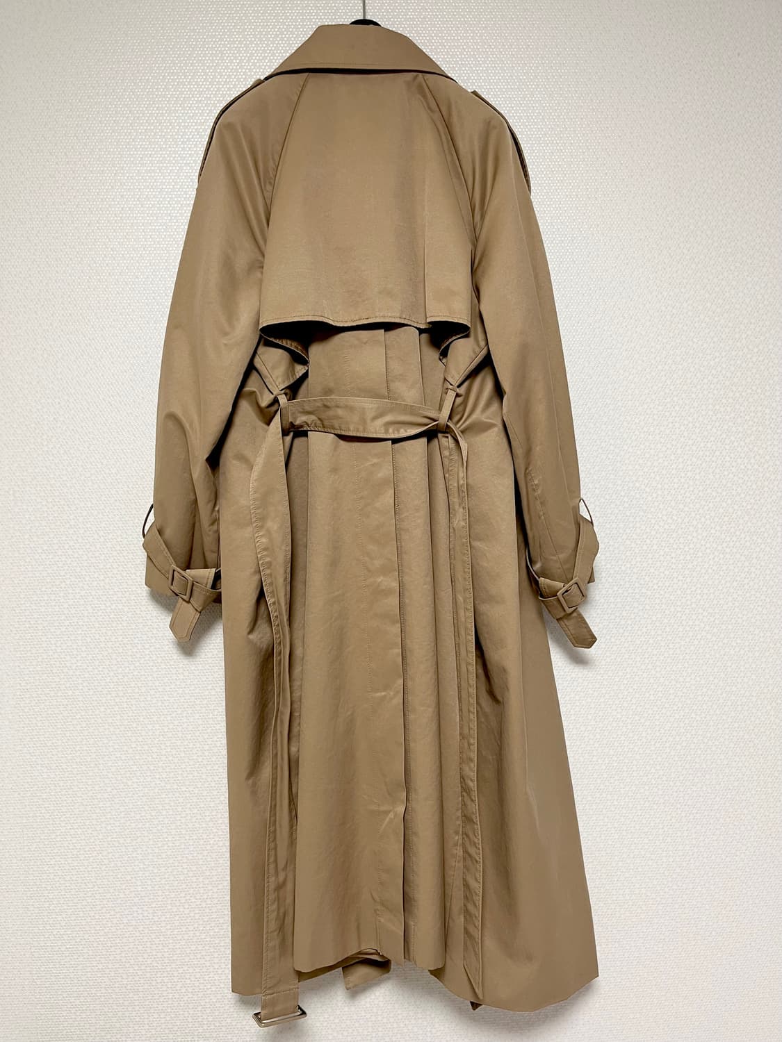몸빼 롱 트렌치코트 상품이미지8