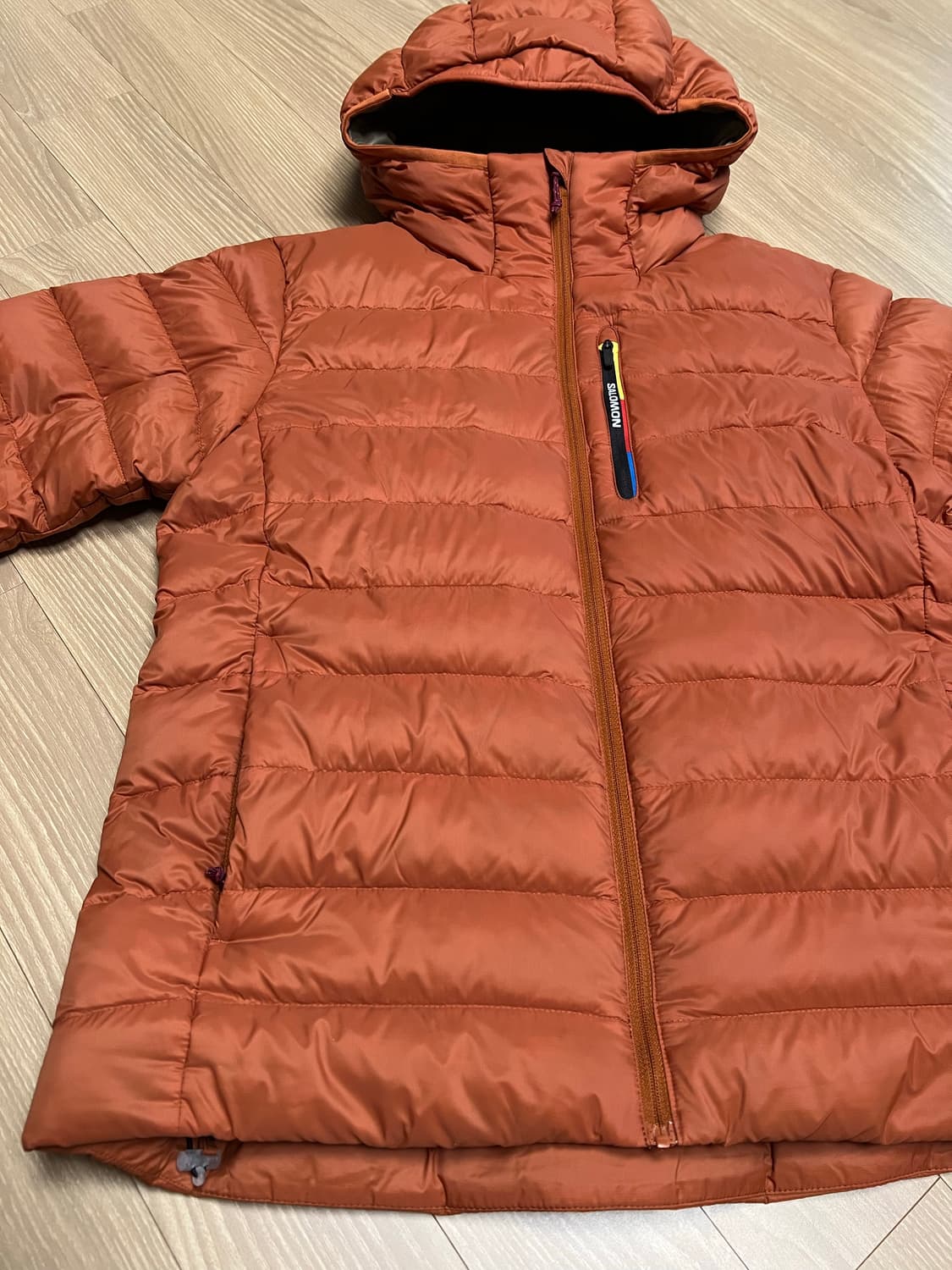 살로몬 엑스 퓨즈 후디드 다운 자켓 어텀 여성용 M사이즈 상품이미지7