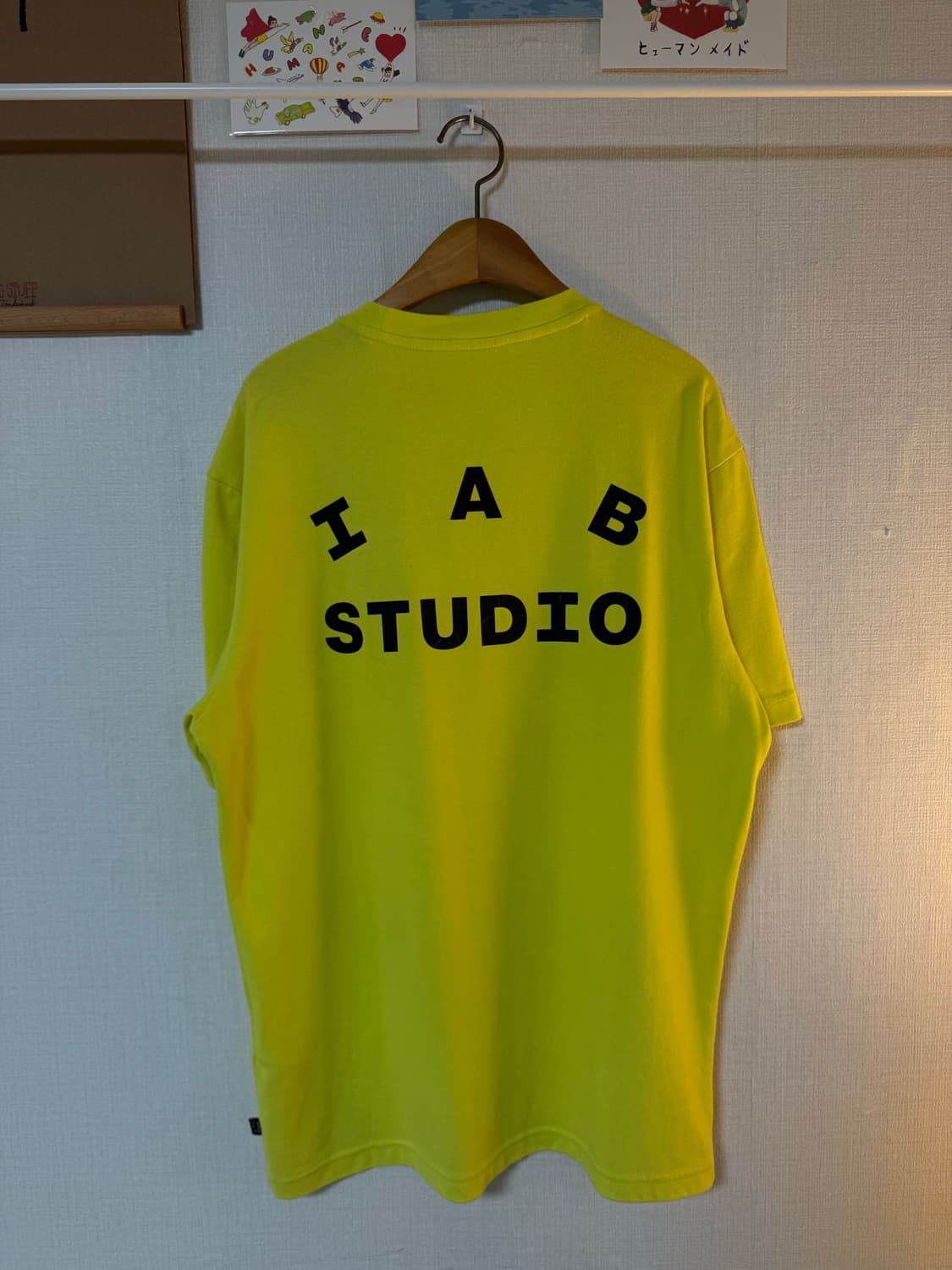 [M]아이앱 스튜디오 x 아식스 티셔츠 라임 상품이미지3