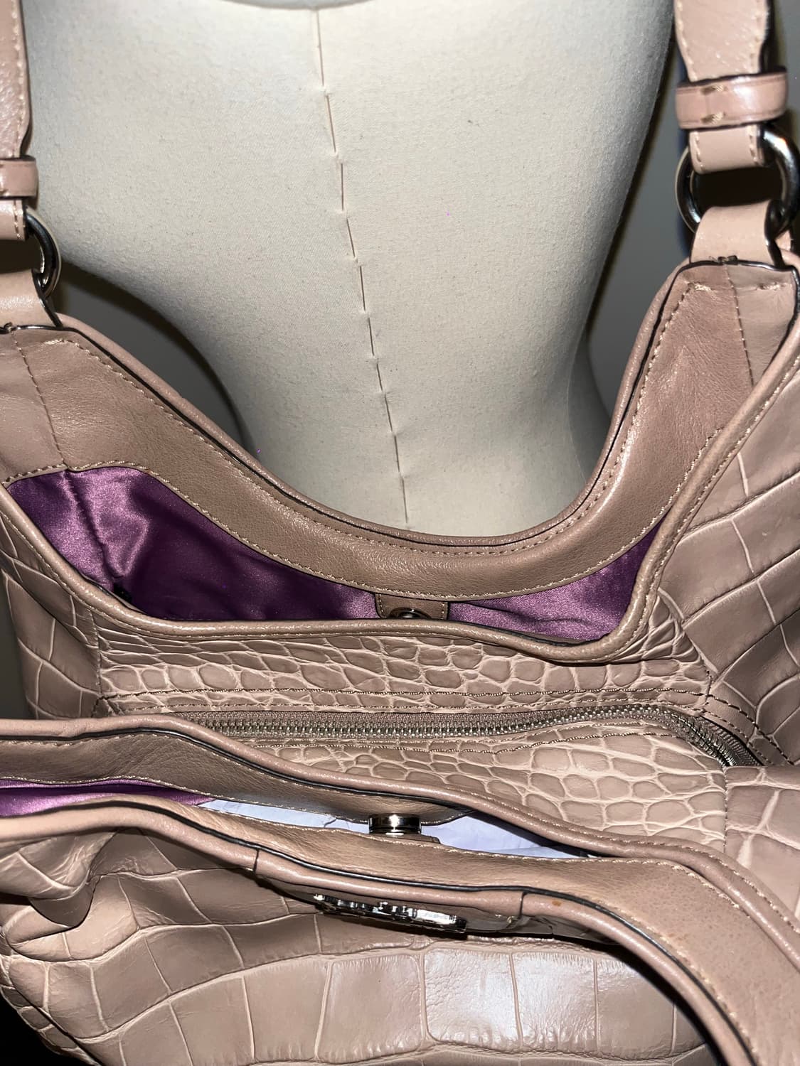 📦 Coach alligator skin Shoulder Bag 상품이미지7