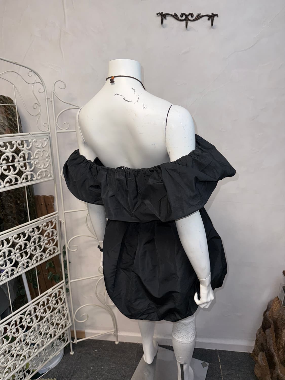 MSGM black balloon off shoulder mini ops 상품이미지4