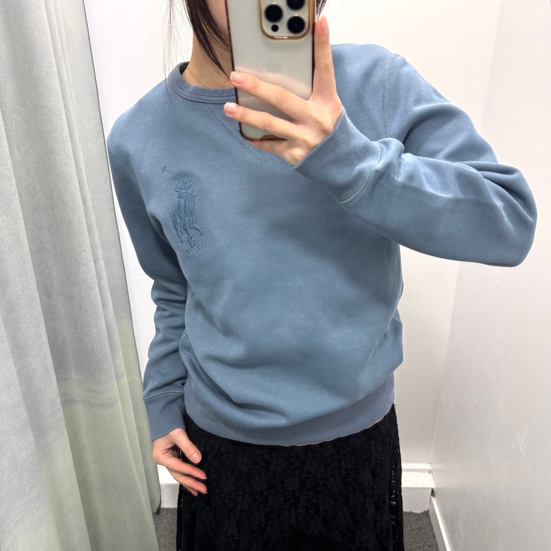 폴로 블루 빅포니 스웻셔츠  상품이미지1