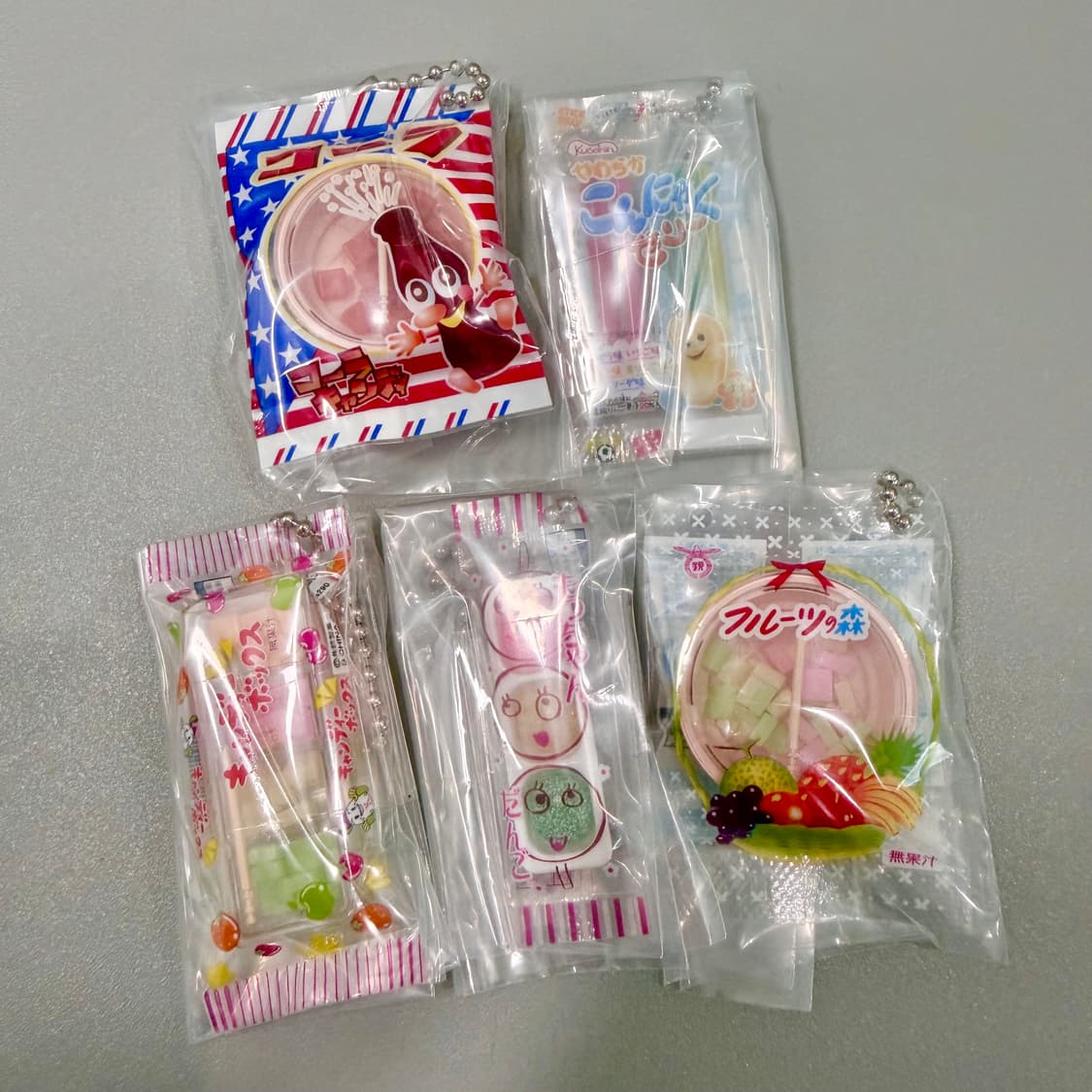 새상품 일괄 공친제과 과자 5종 가챠 상품이미지7