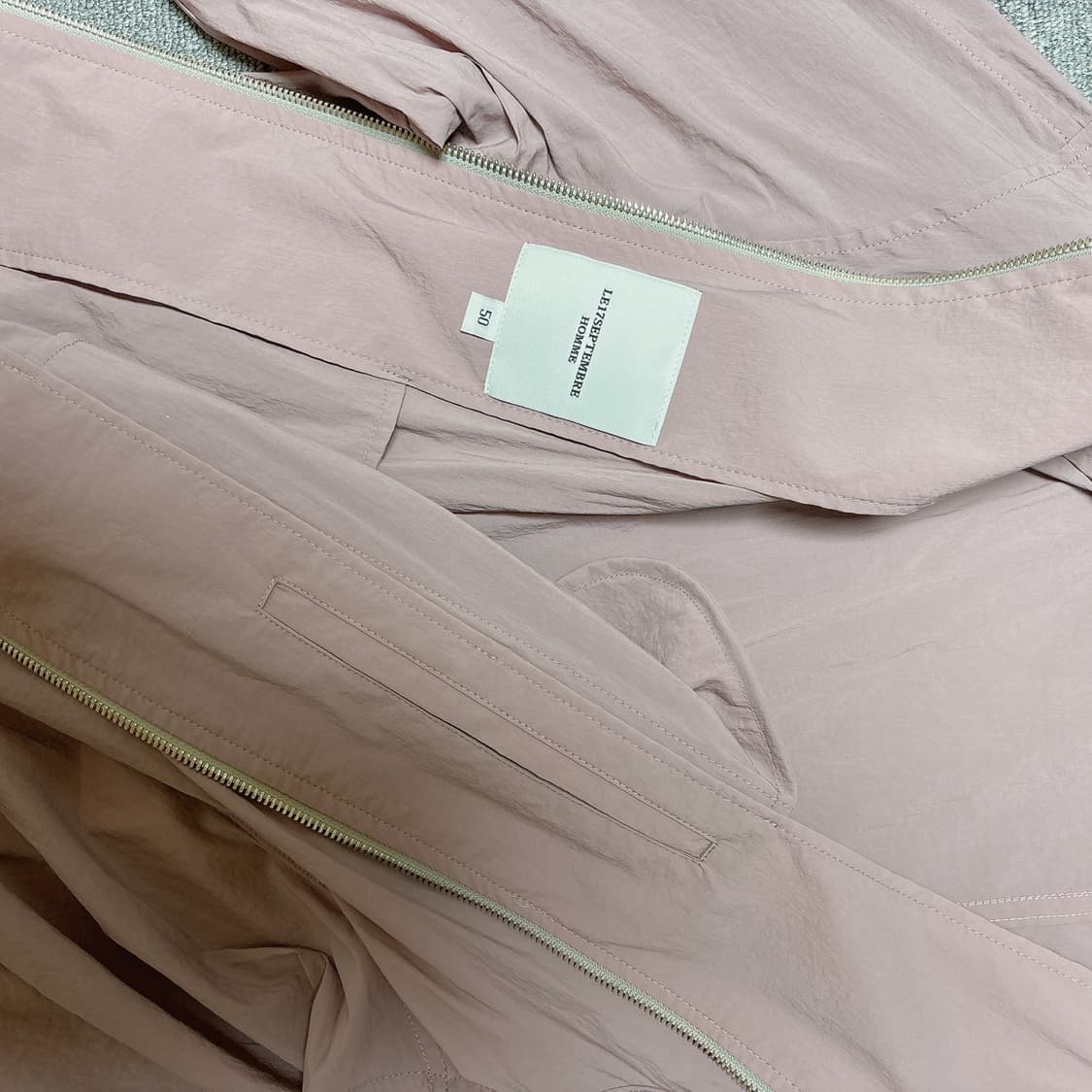 르17 셉템버 옴므 나일론 자켓 50사이즈 상품이미지5