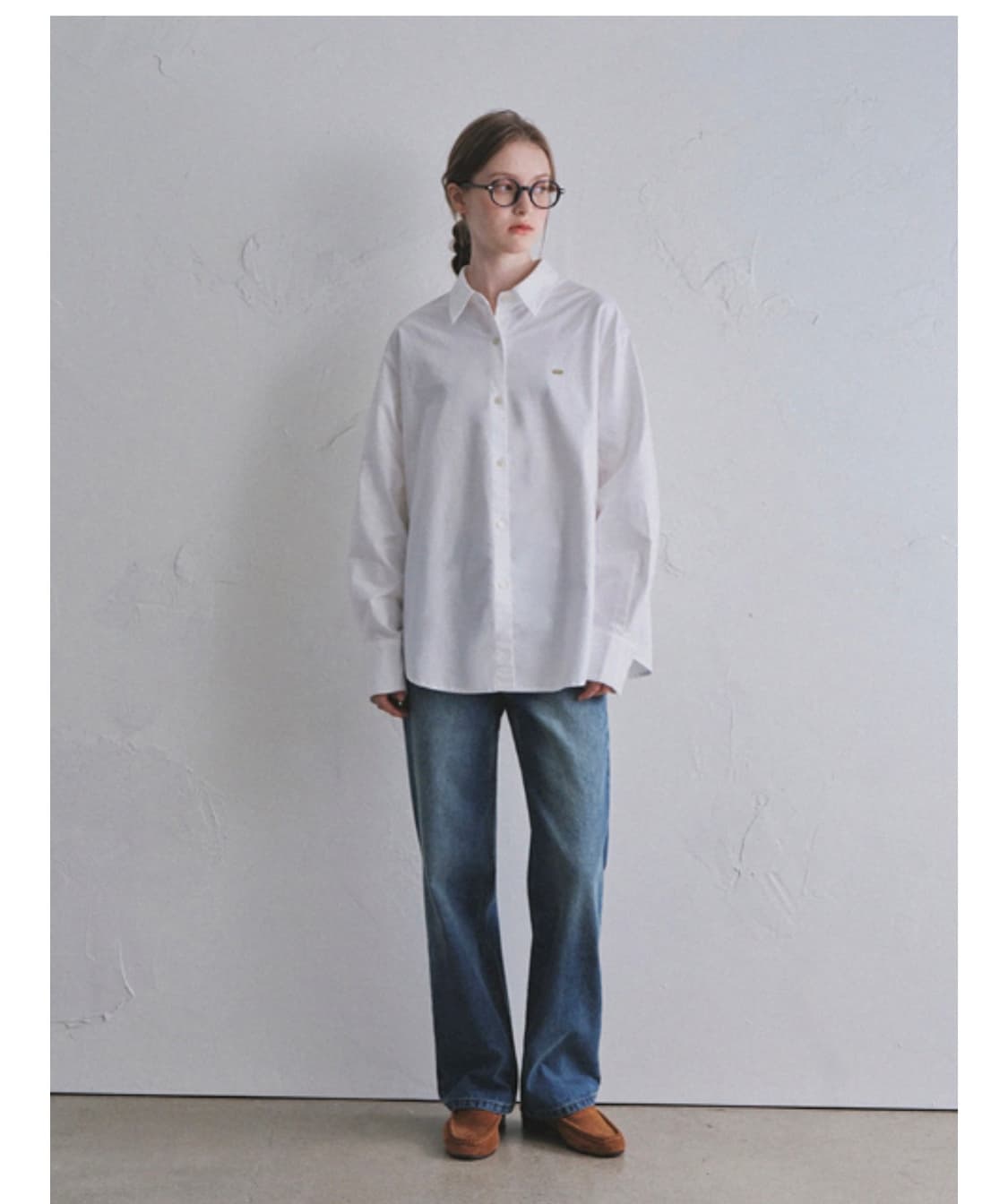 오로 스트라이프 셔츠 M 상품이미지2