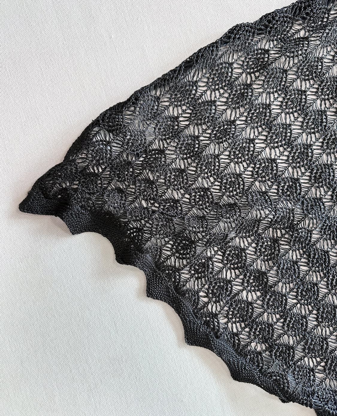 JPV lace knit shawl 상품이미지8