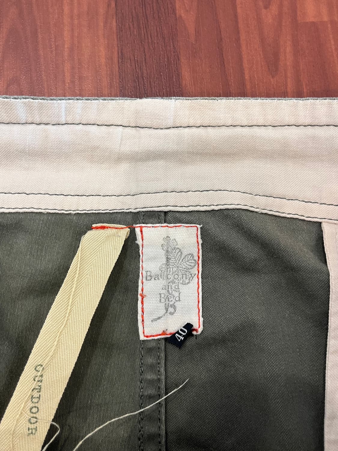 Vtg 빈티지 카고 조거 팬츠 (made in Japan) (34) 상품이미지10