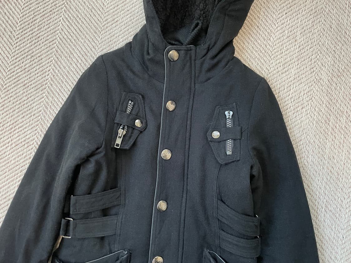 빈티지 밀리터리 멀티 스트랩 하이브리드 자켓 goa J03846 상품이미지3