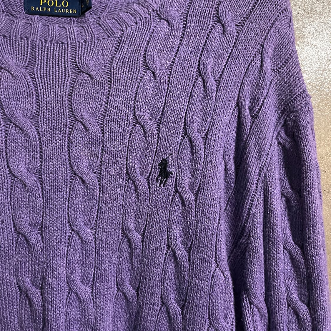 폴로랄프로렌 케이블 니트 상품이미지2