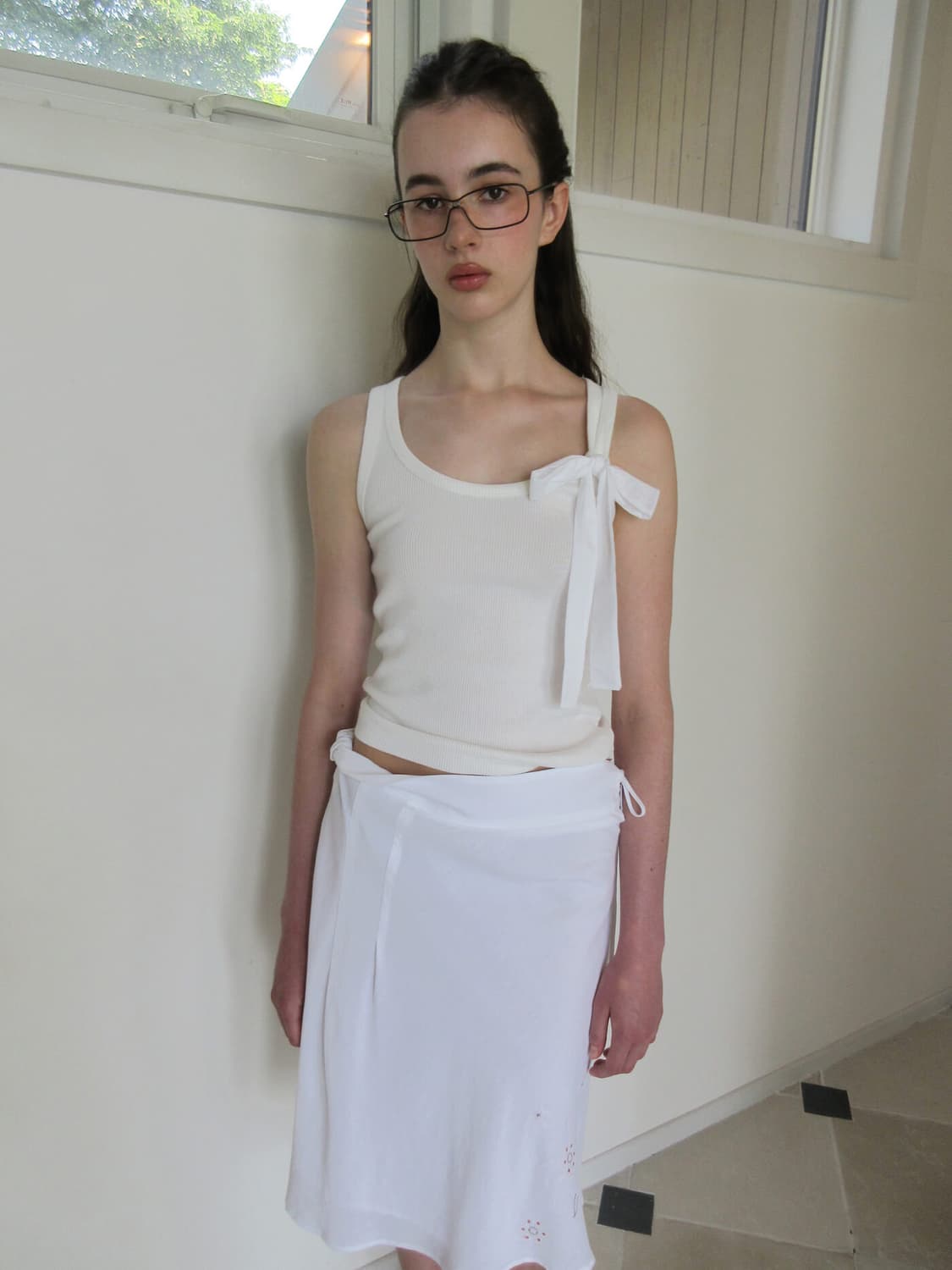 스무드무드 Arabella Embroidery Skirt 상품이미지1