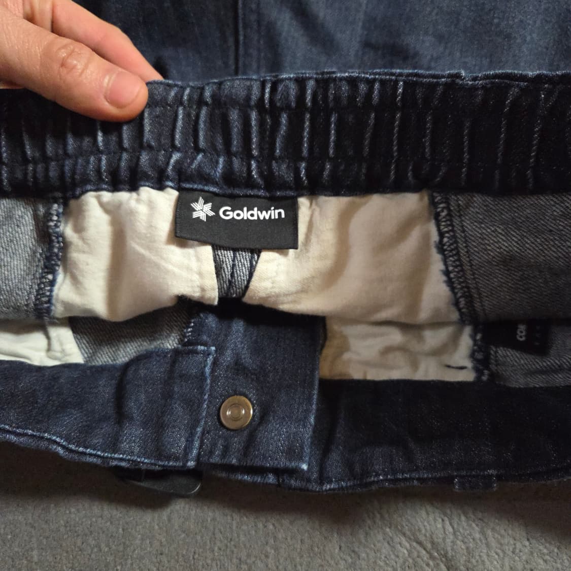 골드윈 데님 테이퍼드 필드 팬츠 아시아S 상품이미지8